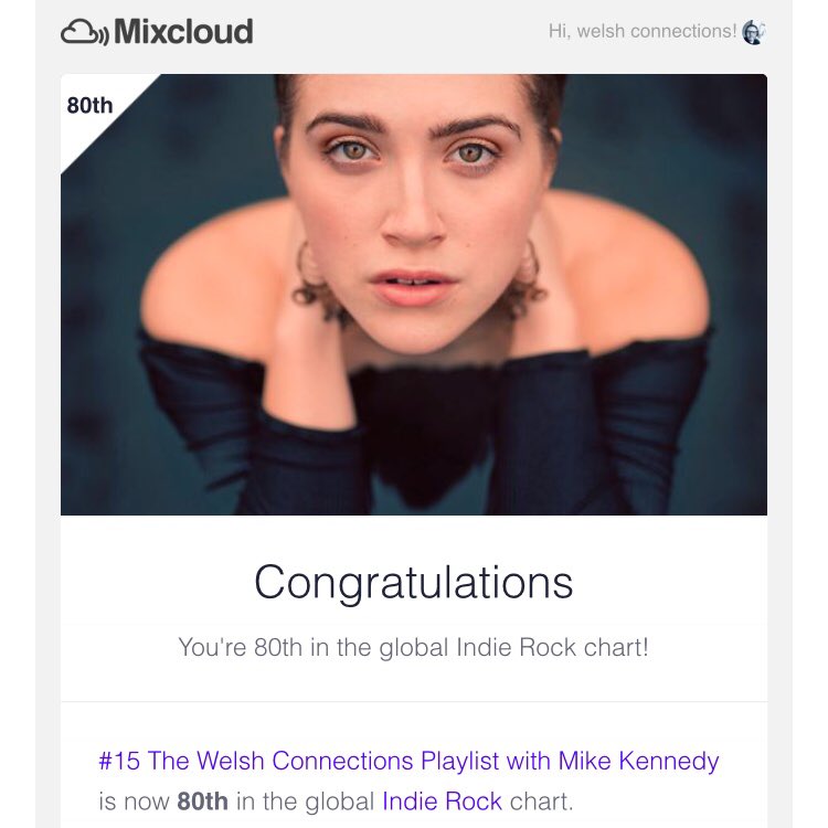 mikeywelshconex's tweet photo. Thanks again ! Weโre actually at No.55 right now - appreciate all the listens x #music #radio #wales #swnd https://t.co/vBeAV6Ae2T