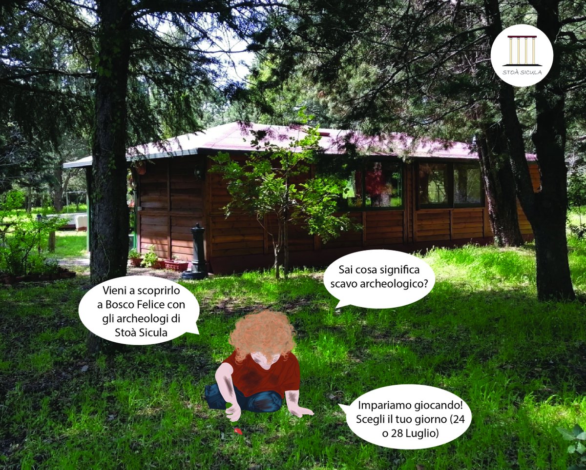 Buon pomeriggio!
Vi ricordiamo che è ancora possibile iscriversi al laboratorio "Piccoli archeologi al lavoro".
Per venerdì 24 chiuderemo le prenotazioni mercoledì 22. Affrettatevi!😉
Per prenotazioni e informazioni contattateci tramite i social o per email su info@stoasicula.it