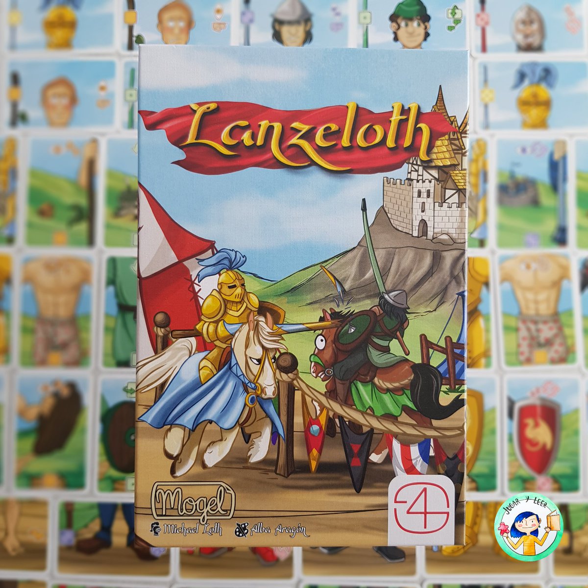 Jugar_y_Leer's tweet photo. ⚔🛡LANZELOTH 🛡⚔
Aquí tenéis el vídeo de como se juega a este fantástico juego del que os he hablado.
La editorial @g4mes4g4mers y ¿dónde poder conprarlo? en éstecaso yo lo hice en: @kaburigames  que ahora además ¡tiene venta online. Miralo aquí:
https://t.co/OQNdZFy5a2 https://t.co/zzwx9K6eX6