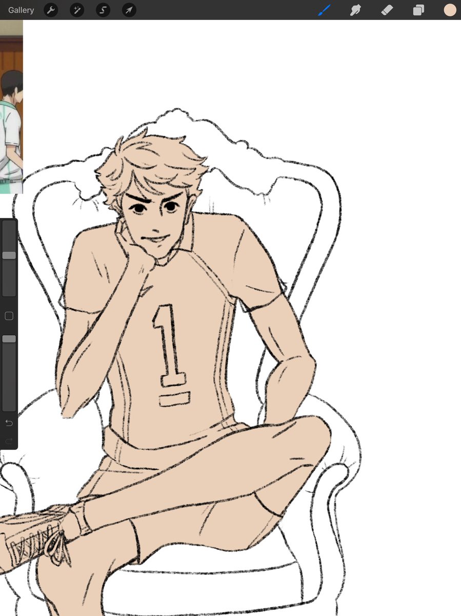 _shbel's tweet photo. a wip bc haikyuu officially ended today and it’s the great king’s bday,,, today is so bittersweet 🤧

#Haikyuu #ThankYouFurudate #ThankYouHaikyuu #Haikyuu402 https://t.co/oSpCmgrVvA