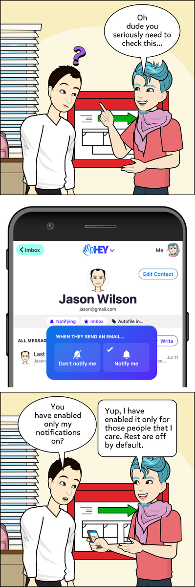 firesofmay's tweet photo. #JasonAndFried Hey Adventures: #03: You've Got Mail!
In this episode, Jason is overwhelmed with email notifications! Let's find out what happens next! π
cc: @heyhey @jasonfried https://t.co/0ZX5z0o7Jy