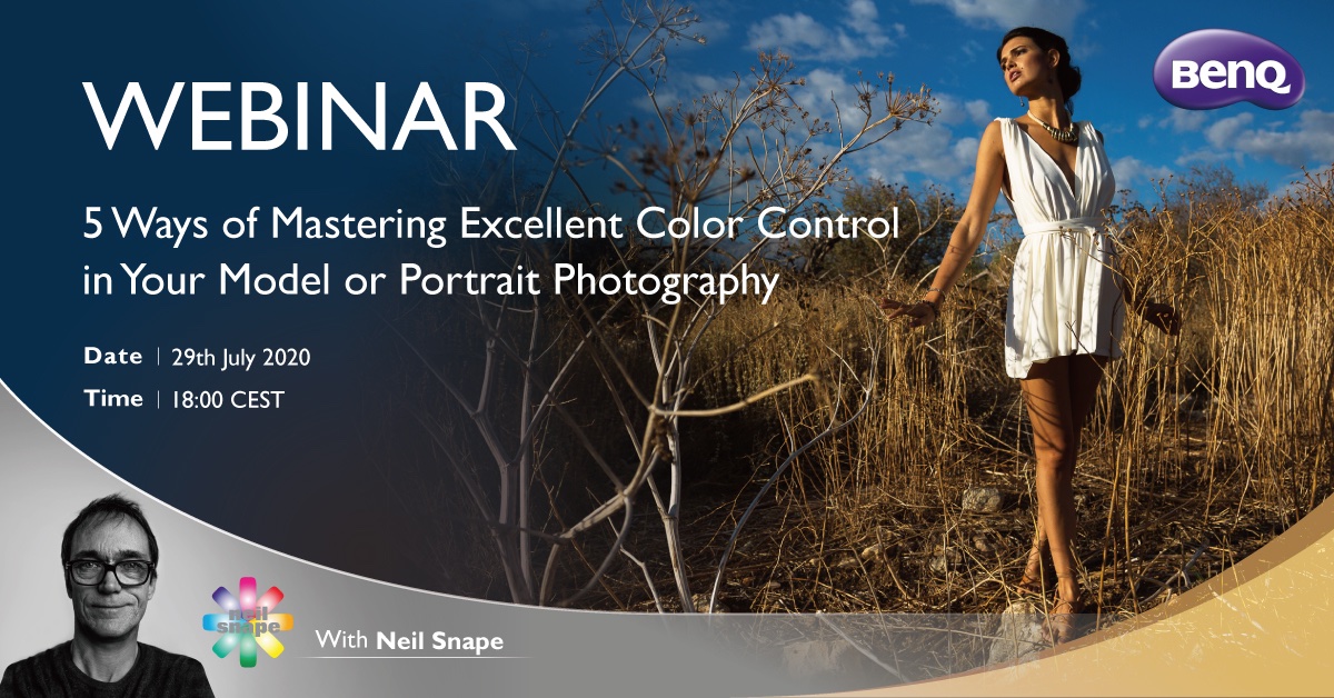 NeilSnapePhoto's tweet photo. Join us the 29th of July at 18:00CEST for a webinar on how to control colours for an excellent rendering of portraits, beauty/fashion! Sign up here: https://t.co/tqbuFW2QsN https://t.co/Oc83ZHHdyY