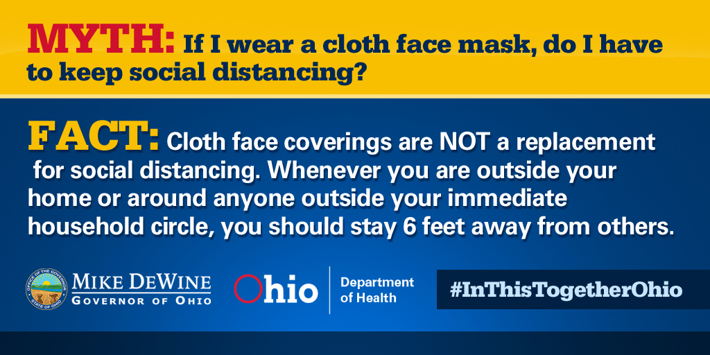It's a great day to wear a mask 😷#maskup #InThisTogetherOhio
