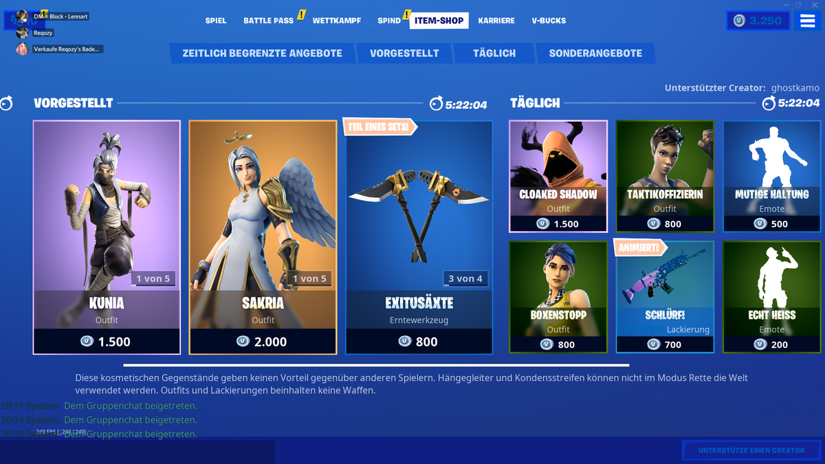 reqozyFN's tweet image. Danke für das Giveaway.💪@ScareFN_