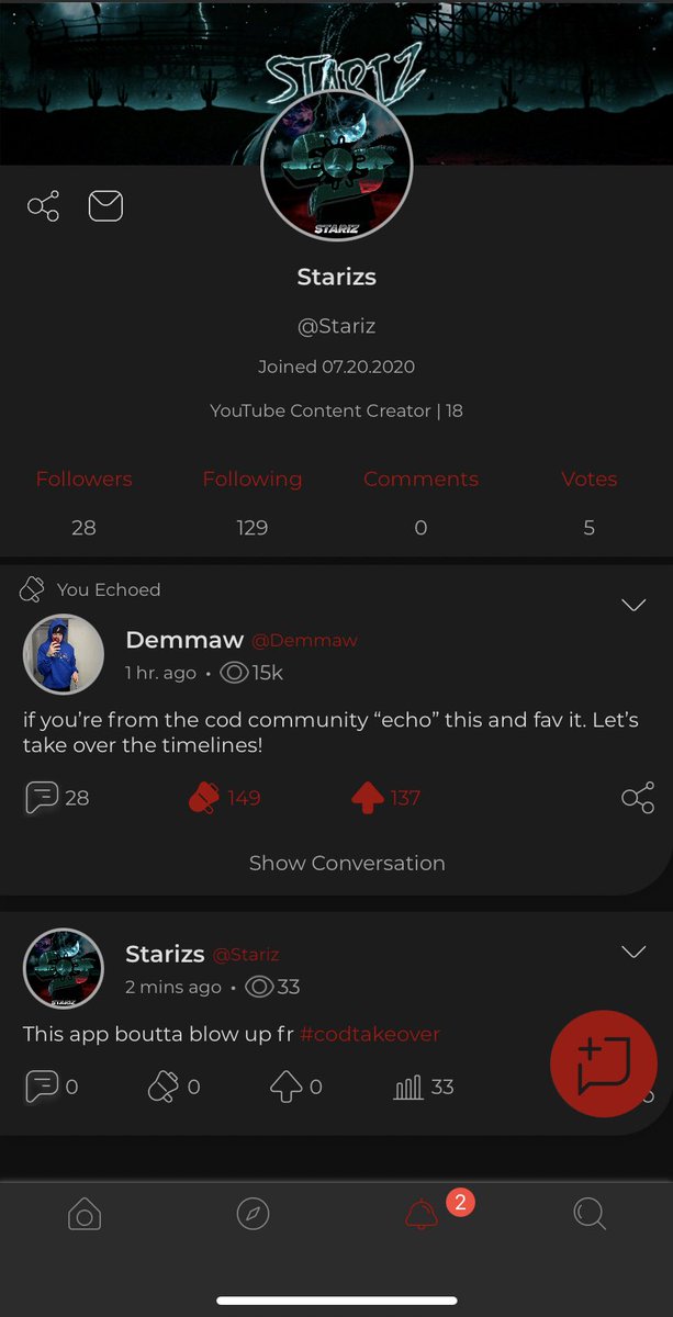 CorephaseHD's tweet photo. Download parler. Better clip quality for clips and use the hashtag #codtakeover and people will help you get followers. Let’s make a platform for us to get to the top boys. https://t.co/UKTJx3zRlh