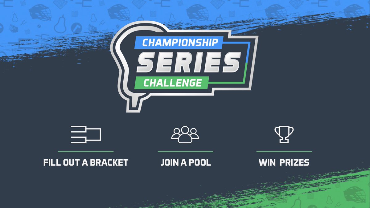 WazzuLax's tweet photo. Have you filled out your Championship Series Bracket yet? If not, join our pool with the link below for a change to win some awesome prizes! #pllnation https://t.co/668uZjoHLY https://t.co/EaTF3zHAUE