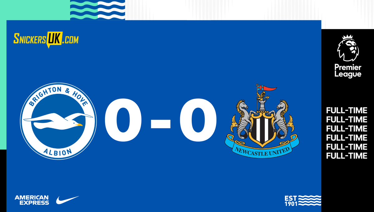 OfficialBHAFC's tweet photo. 🙌 Not the most entertaining affair, but the point sees Albion secure their Premier League status for another season!

📲 @SnickersUKcom

#BHAFC 🔵 | 0-0 https://t.co/yXgzjO2MQG