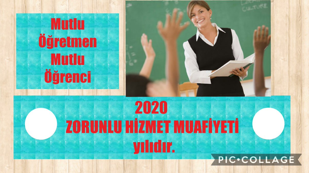 Sayın Cumhurbaşkanım <a href="/RTErdogan/">Recep Tayyip Erdoğan</a> Sayın bakanım <a href="/ziyaselcuk/">Ziya Selçuk</a> zorunlu hizmetimiz çeşitli nedenlerle yarım kaldı.Erteletebilmek için yıllardır evrak sunuyoruz.Daha önce 4 kez uygulandığı gibi muafiyet bekliyoruz. ZorunluMuafiyet NeZaman <a href="/omerinan06/">Ömer İNAN</a> <a href="/_aliyalcin_/">Ali YALÇIN</a> <a href="/TalipGeylan06/">Talip Geylan</a> <a href="/tcmeb/">Millî Eğitim Bakanlığı</a>