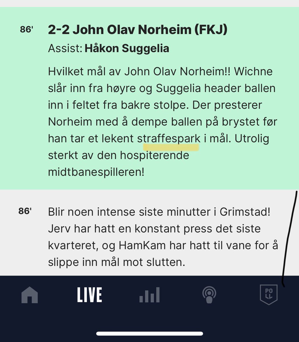 FredrikRS's tweet photo. Selvfølgelig skulle det ikke gå for HamKam denne gangen heller. At det skulle skje på denne måten derimot https://t.co/Y7wSaoj3c3