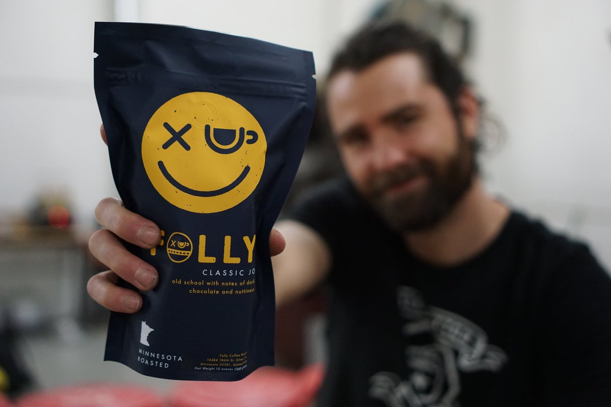 We are happy to announce that we are officially working with @follycoffee to bring you freshly roasted coffee beans! They will be available for order this Thursday, July 23rd. 
follycoffee.com/about-us
#coffee #Minnesota  #localfood