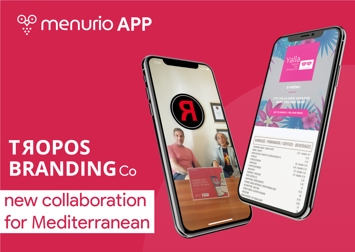 MENURIO app-ANNOUNCEMENT OF COLLABORATION

TROPOS Branding Co 
<a href="/TroposBrands/">TЯopos Branding</a>
  &amp; 
Double Infinity - <a href="/dblii/">Double Infinity</a> have subscribed a collaboration agreement to promote the 
<a href="/Menurioapp/">Menurio</a>
 within the Mediterranean markets.

linkedin.com/posts/tropos-b…