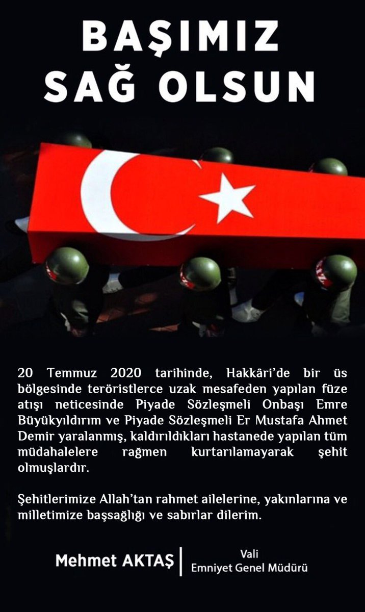 mehmetaktas023's tweet photo. Milletimizin başı sağ olsun🇹🇷 https://t.co/16j3ZO9YHP