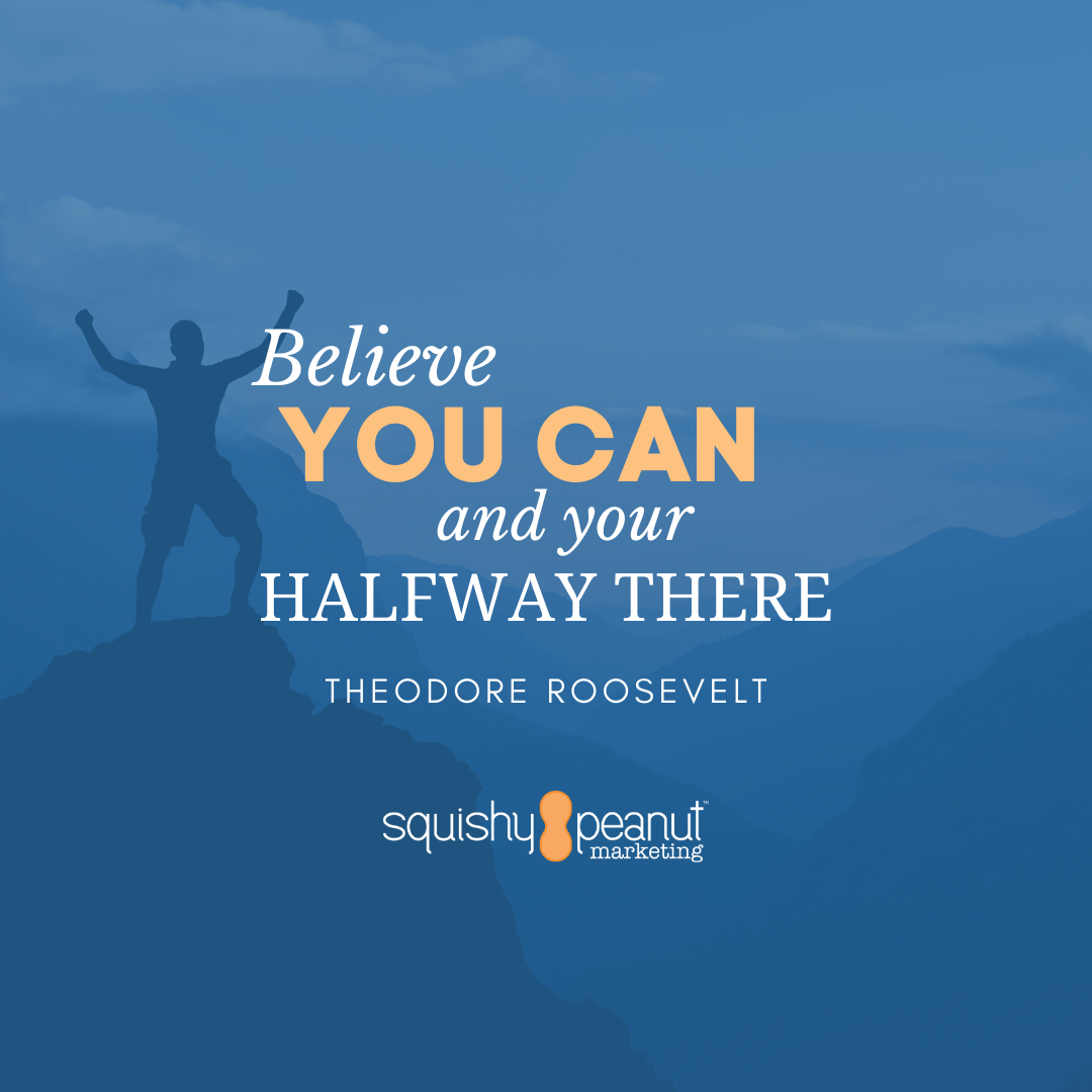 squishypeanut's tweet photo. Believing you can do it is the first step! https://t.co/iXfcAM4aJH