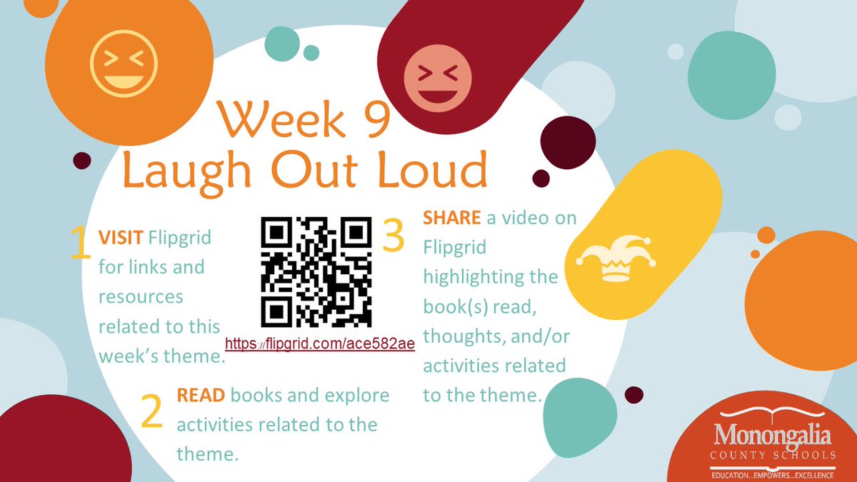 MCS_reads's tweet photo. If you like laughing your going to love week 9 of Summer Sizzler:  Laugh out Loud.  Listen to this week's book recommendations at https://t.co/rVIoIR2lQq

#mcssummersizzler #whatareyoureading https://t.co/gdGJ9ILtOl