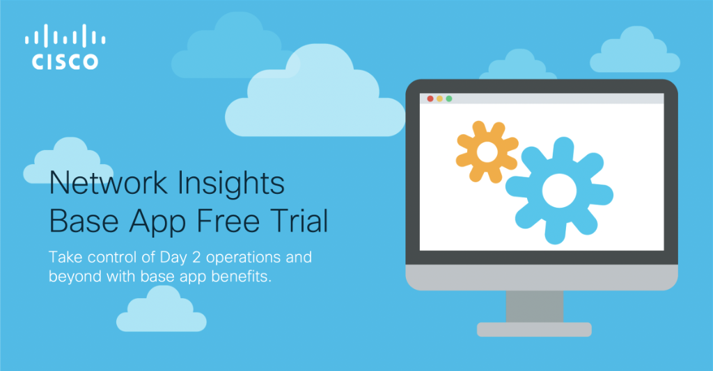 For a limited time, a subset of Cisco Network Insights functionality is available for free with the Network Insights Base app. Download now! cs.co/6019GXJNF #datacenter #networking #Day2ops