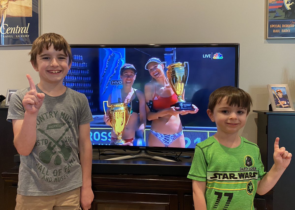 srice514's tweet photo. @AprilRossBeach @avpbeach @alixklineman Awesome job all weekend! We were so happy to watch live volleyball again! Congrats! https://t.co/zTWY1OeZQH