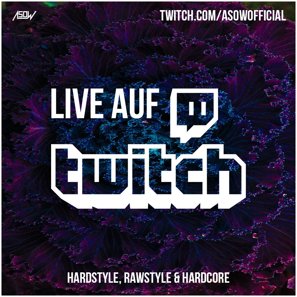 AsowOfficial's tweet photo. Ich bin jetzt LIVE auf Twitch mit Hardstyle, Rawstyle &amp; Hardcore! Stream here: https://t.co/7nQLCUUxnM #twitch #stream #edm #hardstyle https://t.co/sdLqxAVgjp