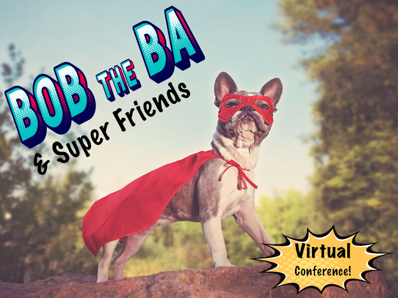 Only from the Uncommon League - Bob the BA and Super Friends Uncommon Conference. It's a late-night talk show meets Ted Talks meets BA The Musical interactive learning experience. Check it out! ow.ly/NPmm30qZqJF