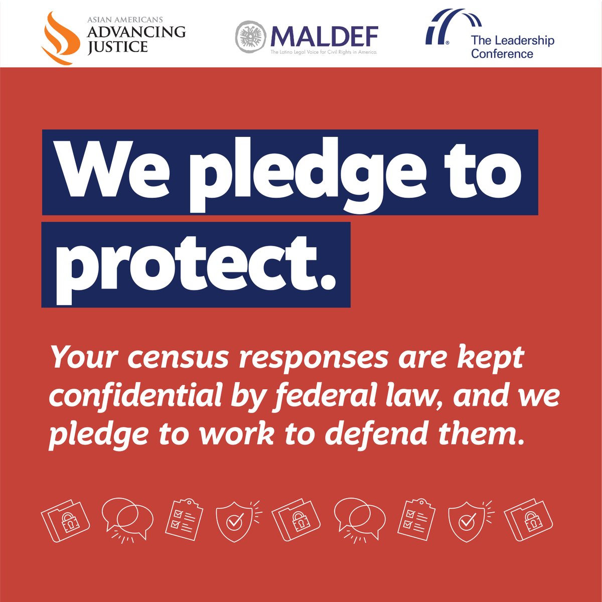 A gentle reminder: It's not too late to answer the #census online, by phone or mail. <a href="/MALDEF/">MALDEF</a> &amp; others fought to keep a citizenship question off the #2020Census &amp; we pledge to work to protect your info: maldef.org/census-pledge/