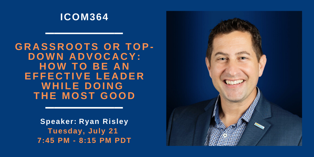 IAMCPorg's tweet photo. We're excited to announce Ryan Risley will be a speaker during #MSInspire. 
Listen to his session: ICOM364 | Grass Roots Or Top-Down Advocacy: How To Be An Effective Leader While Doing The Most Good on July 21 at 7:45 PM PDT https://t.co/8Ys6DpLxLz 
#IAMCP #MSPartner @MSPartner https://t.co/yQpJRwvsut