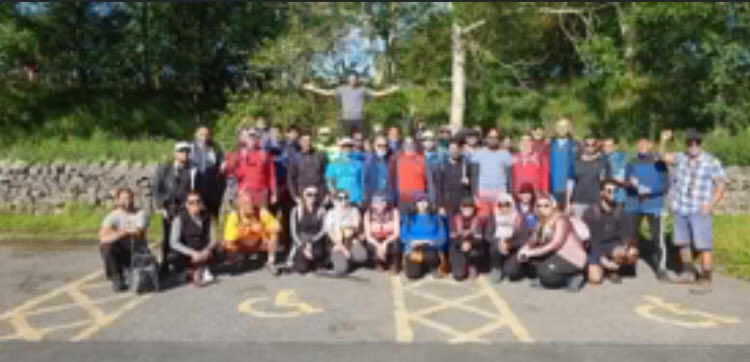 AbdulHamied70's tweet photo. Had an awesome time doing the #Yorkshire3Peaks #hike yesterday with my #Kramblers group. Great for #wellbeing and in keeping with #SocialDistancing https://t.co/NlHo2Z5pHB