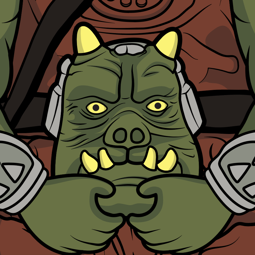 <a href="/bullwriter9/">Stephen Costantino</a> Steven Costantino as a Gamorrean Guard in Return of the Jedi in my #BehindTheMask series of Vintage Kenner action figures. This was a whole bunch o fun lol. It was great chatting with Steven over the weekend as I worked on this for him.