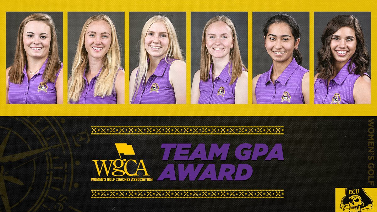 Women’s Golf Garners No. 11 <a href="/WGCAGOLF/">Women's Golf Coaches</a> GPA Ranking #ECUGolf

Full release ➡️ bit.ly/2CVfPp2