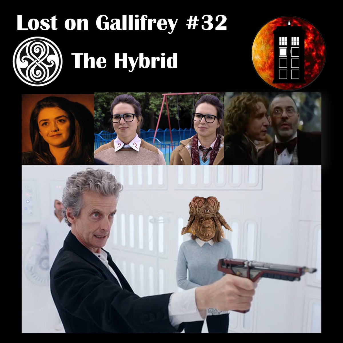 Lost_Gallifrey's tweet photo. LOST ON GALLIFREY #32 - THE HYBRID
---
OUT THURSDAY
What, exactly, is the hybrid?
Is the hybrid arc any good?
Two beings stand Lost on Gallifrey and break a billion billion headphones with discussion and laughter.
#DoctorWho #Podcast #LOGPod https://t.co/B8IUzNQZVq