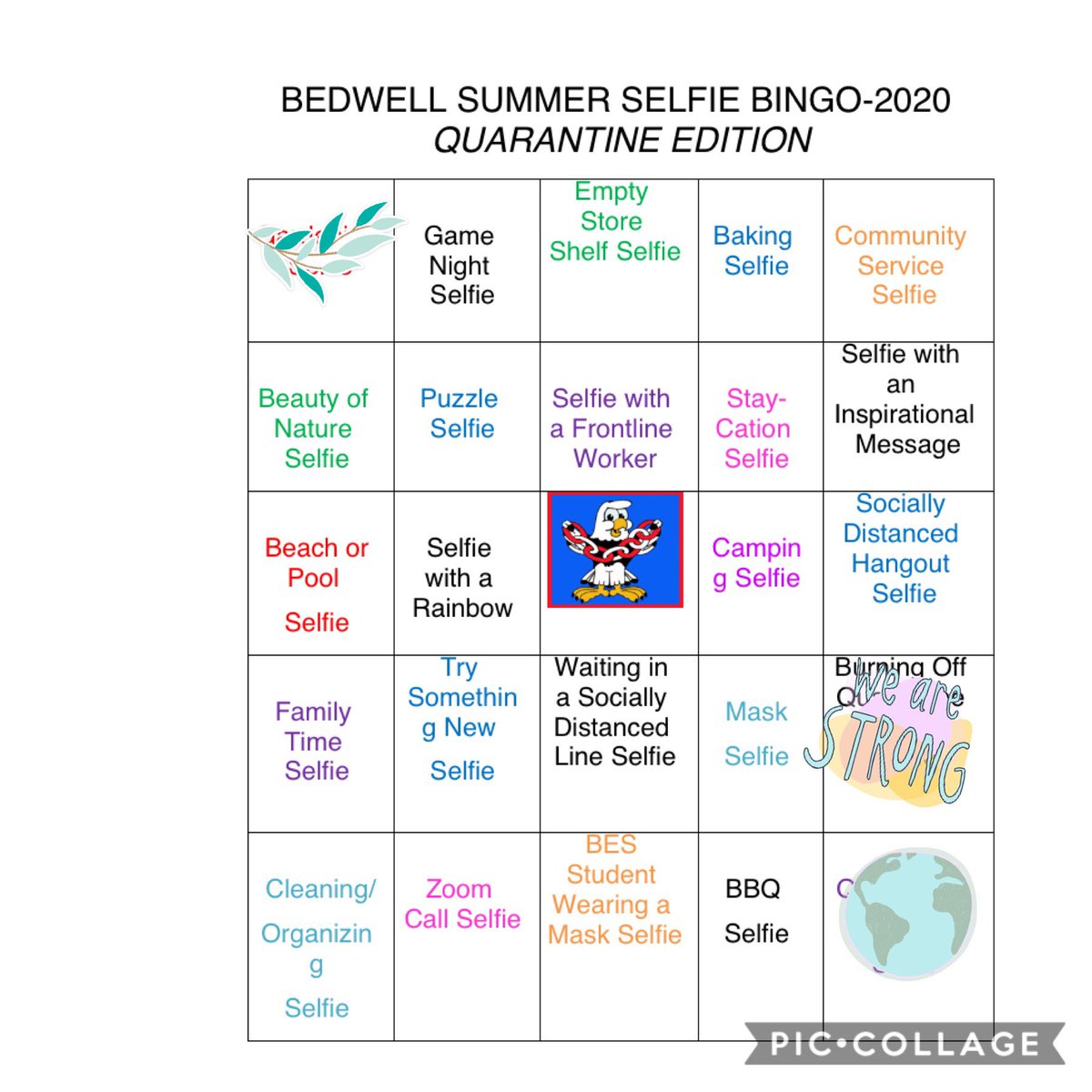 Two for one...gardening IS my quarantine hobby!  Good thing we ❤️ zucchini...we have a lot of it!  #summerselfiebingo #bedwellsummerfun <a href="/BedwellSchool/">Bedwell Elementary School</a>