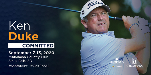 SanfordIntl's tweet photo. A handful of player commitments this week! 🙌

Welcome @PaulGoydosPGA @KennyPerryGolf #KenDuke and #KevinSutherland to the 2020 #sanfordIntl player field!

Our field continues to grow. Secure your spot for September 7-13 in Sioux Falls today!

🎟️https://t.co/4tpCAIWuAG https://t.co/7gIptpCYHW