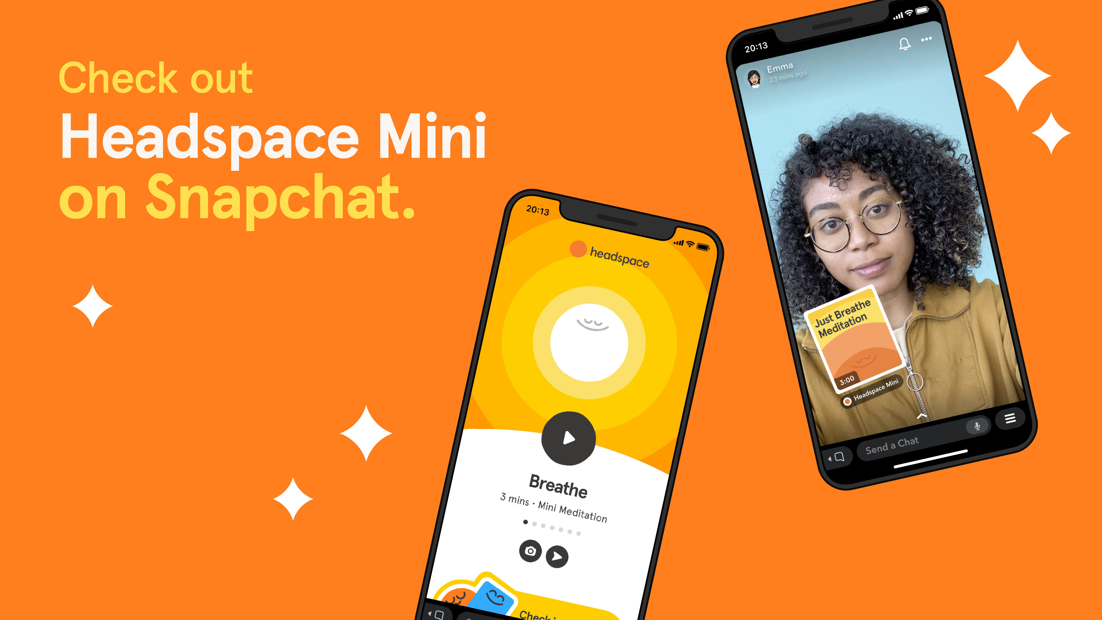 Headspace on X: Mindfulness in a Snap 👻. Check out our new Minis in the  Snapchat app where we've got short meditation and mindfulness exercises to  help you get some Headspace.  /