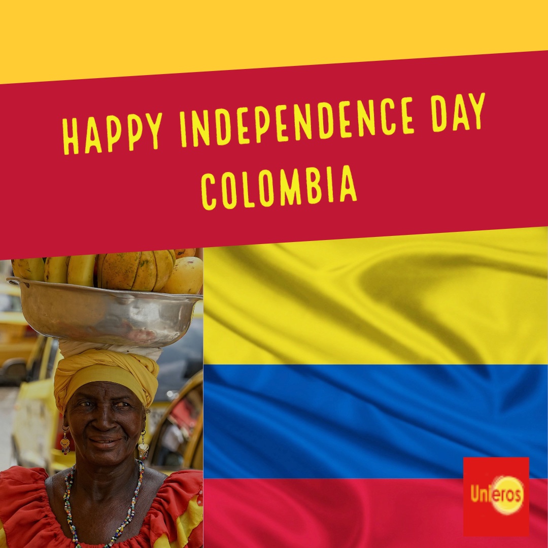 Today July 20 is Feliz Dia Colombia. Happy Independence Day Colombia! We celebrate with you. About 3 million #AfroColombians represent the fourth largest Black/African descent in the Western Hemisphere. #felizdiacolombia #colombianos #20dejulio #blackdiaspora #colombiaday