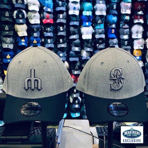 MarinersStore's tweet photo. Let’s start the week off right with more Team Store exclusive caps! 

🧢 The Change Up Redux 39THIRTY comes in both current &amp; Cooperstown versions and has subtle tonal logos.

🧢The Bold Stripe Trucker features team color stripes across the front for a clean and classic look! https://t.co/fq9Jvc49dC