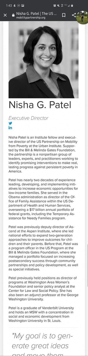 ThatoneITchick's tweet photo. Lets chat about how this EXTREMELY high profile Woman who was the Director of Family Assistance during Obama, and a Program Officer for gates, drowned in her above ground pool (that is mostly only 3ft deep) in New Jersey, with her daughter and her father in law. #ConspiracyTheory https://t.co/FZ84al1oVr