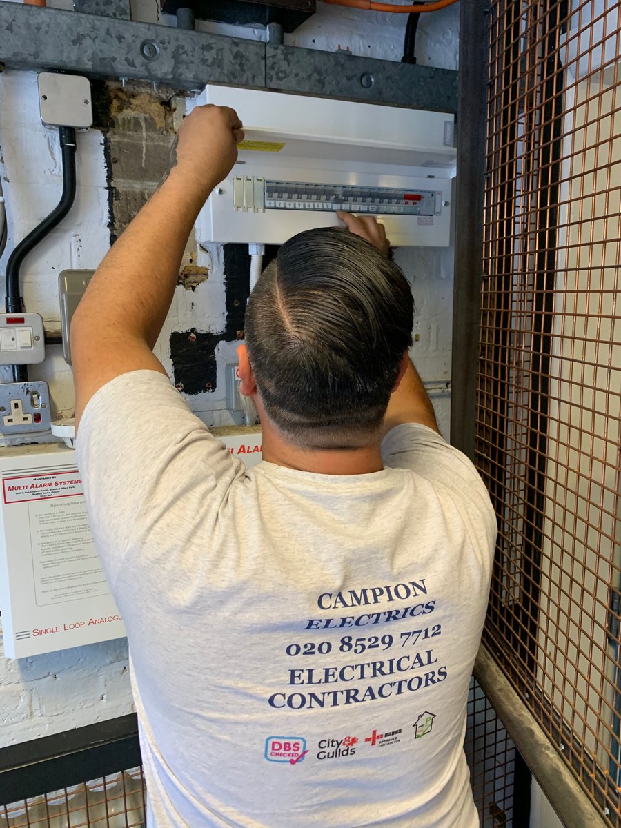 CampionElectric's tweet photo. George Mitchell - Out with the old Crabtree C50 in with the Hager #RCBO #SPD 
@hageruk @EnfieldEyre #18thedition #fuseboard #compliant #electrics #sparks #ElectricalEngineer #electricians #electrician #schoolelectrics #facilitiesmanagement 
#siteservices #caretakers @XhollieO https://t.co/SKaAg6ScUq