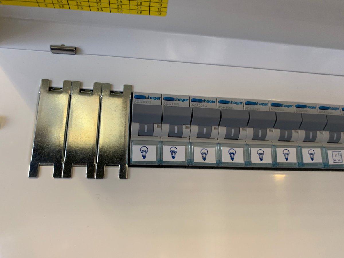 CampionElectric's tweet photo. George Mitchell - Out with the old Crabtree C50 in with the Hager #RCBO #SPD 
@hageruk @EnfieldEyre #18thedition #fuseboard #compliant #electrics #sparks #ElectricalEngineer #electricians #electrician #schoolelectrics #facilitiesmanagement 
#siteservices #caretakers @XhollieO https://t.co/SKaAg6ScUq