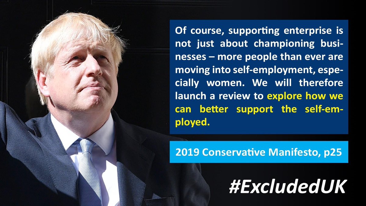 ExcludedUK's tweet photo. Do you still stand by this @BorisJohnson @RishiSunak? It certainly doesn’t feel that way. #ExcludedUK #wearenotgoingaway https://t.co/Wf0OO9nwum