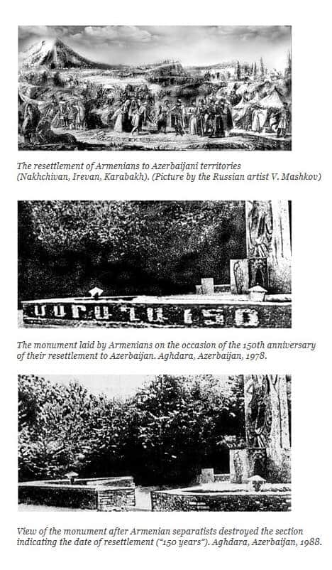 N__Musayeva's tweet photo. Paylaşaq🇦🇿
——————————————————
#EVIDENCE‼️ #Armenians erected “Maraga-150"monument to the 150th Anniv. of their settlement in #Karabakh. But late 80s, they destroyed it as groundless territorial claims were planned against #Azerbaijan!
#KarabakhisAzerbaijan
#StopArmenianAggression https://t.co/c3WgC87alB