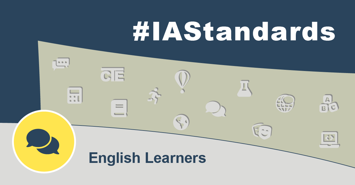 Check out the new Iowa Core EL Resource page!  PL book lists, blogs, articles, and all things Instruction and Assessment for ELs in a user-friendly format. Tell your friends!  bit.ly/2WApWGr #IAStandards #IaEdChat