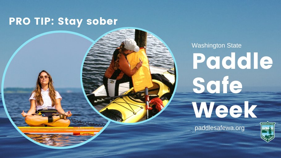 TacomaPD's tweet photo. Being drunk or high on the water increases the likelihood of an accident and lowers the chance of surviving. Operating a kayak, canoe or stand up paddleboard while under the influence is unsafe &amp; illegal. Learn more at https://t.co/znmoTAdwVk. #PaddleSober #PaddleSafeWeek https://t.co/hUIuxqtg9e