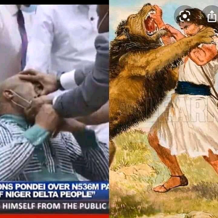 McleanOpiri's tweet photo. My p'ple I tell una say the money dey inside my mouth? Na small faint I been faint to rest small make I know wetin I go talk again. Why una come dey tear my mouth like say una wan turn una selves to Samson in the Bible. I dey like Lion for una eye? Abeg, make una no kill oo https://t.co/OhCCbVtTfY