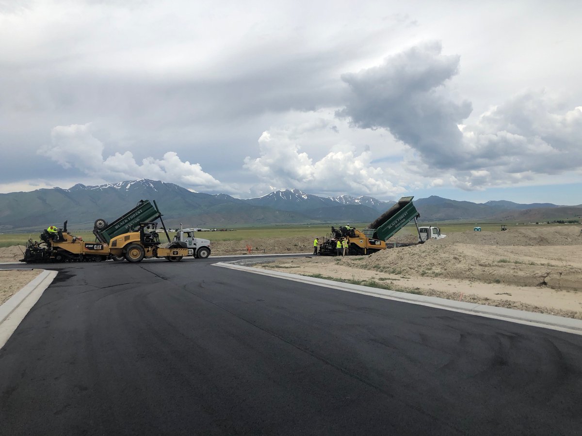 This #meetamembermonday we are happy to introduce @blackforestpaving. They specialize in school and church parking lots to city street and large government projects. 
You can drop by the office located in West Jordan or visit their website blackforestpaving.com