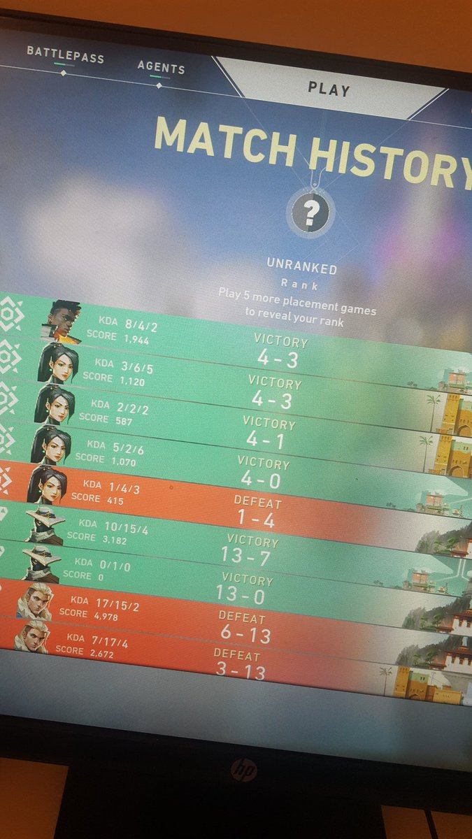 4 win streak so far playing the spike rush mode! Check out #valorant if you haven't already!