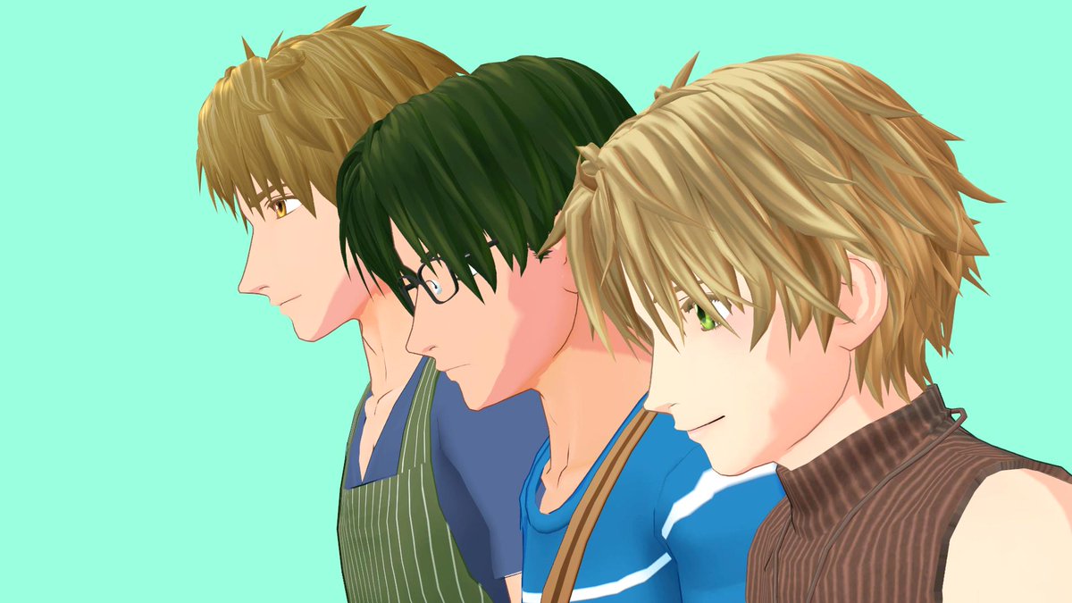 竹流 横髪 で目元が見えない問題 リチャードが顕著で困るといえば困るしこれはこれで良いとも思えるし難しい問題じゃよね ヴィン様はいい具合なんだよな 真横からだと流石に隠れるけど 月夜は左右非対称な 髪型なので見えたり見えなかったりする