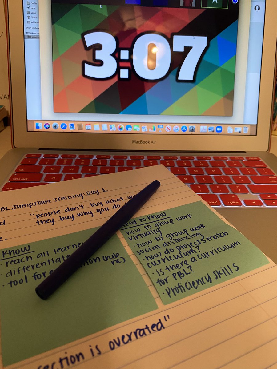msthrockmorton's tweet photo. PBL Professional Development this week! I’m here for it! #magnifylearning #projectbasedlearning #professionaldevelopment https://t.co/5q9DsU8AMH