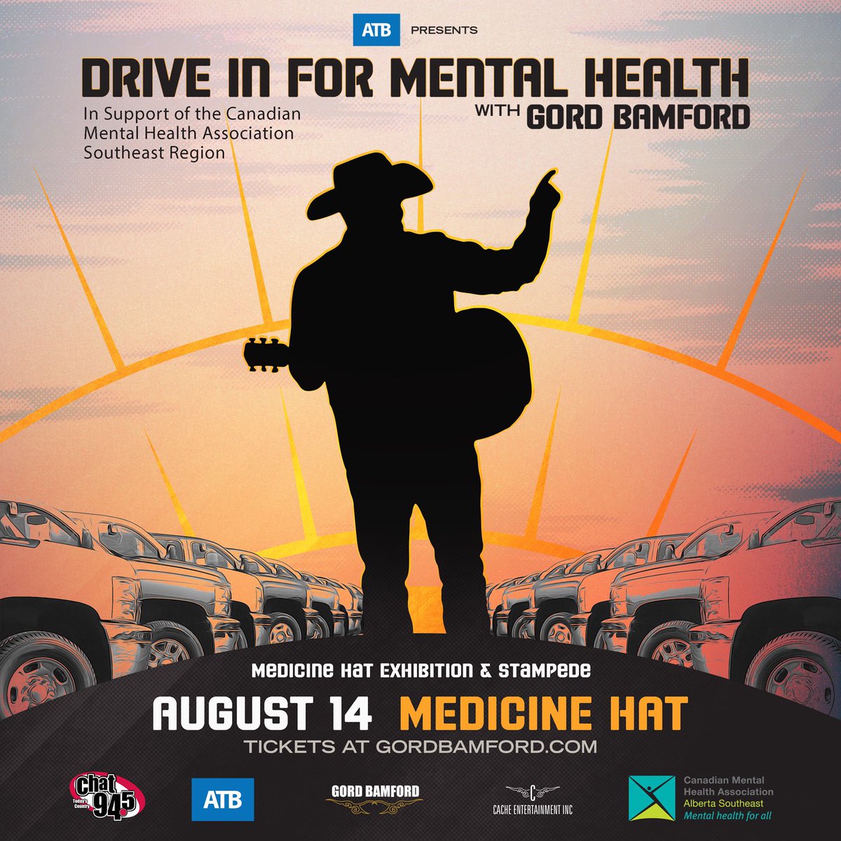 gordbamford's tweet photo. Just announced!...will be heading to Medicine Hat August 14th - Show on Sale Wednesday at 8:05am https://t.co/UlxkWCMLnP https://t.co/KWu4cAPQZ4