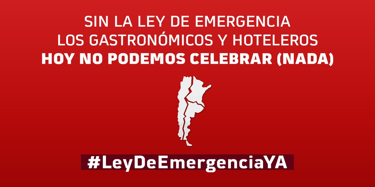 fehgra's tweet photo. Ya se han perdido 46.4000 puestos de trabajo en el sector y hay otros 600.000 que corren grave riesgo. 
¿Cómo hacemos los #hoteleros y #gastronómicos para sobrevivir después de estar 120 días sin trabajar? 
Exigimos una #LeyDeEmergenciaYA #DíaDelAmigo https://t.co/BDCXGx27zh