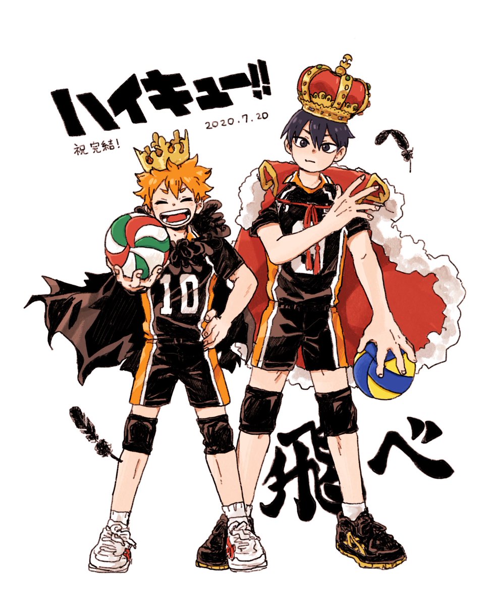ハイキュー 8年半 全力で走り続ける日向たちのことを追いかけることができてすっごく楽しかった さ和のイラスト