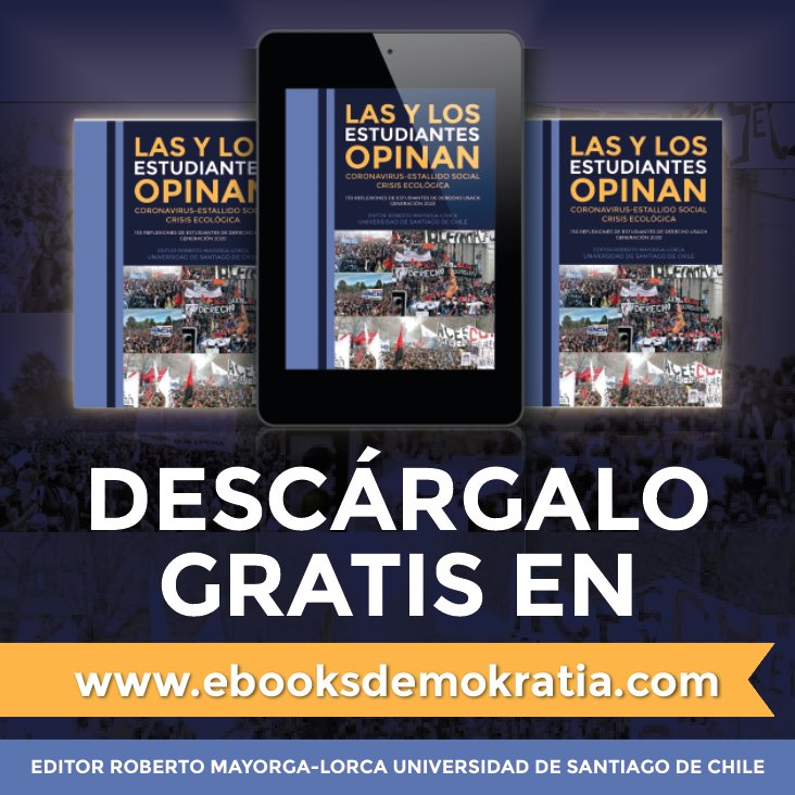 GomezIgnacia's tweet photo. Las nuevas generaciones han sido subestimadas e incluso enjuiciadas y sus voces ausentes en los medios.
Aquí 133 reflexiones de jóvenes de la @usach sobre la crisis sanitaria, social y ecológica, editado por Roberto Mayorga.
Opiniones valiosas para salir juntos de esta crisis. https://t.co/M0MOBaFjH3