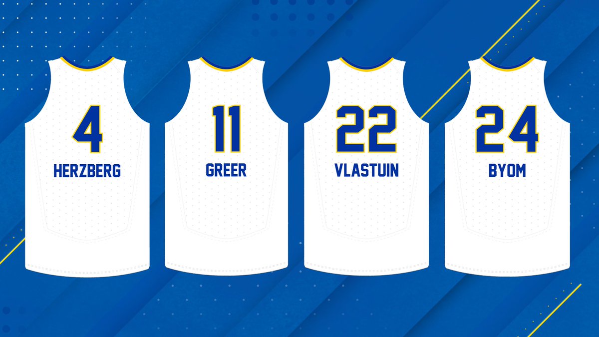 GoJacksWBB's tweet photo. #️⃣s are in for the newest 🐰s!

#GoJacks 💙💛 https://t.co/o6oKqvDrC3